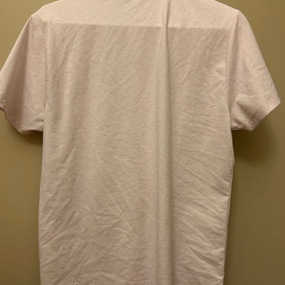 Men's Pink Short Sleeve Shirt - Picture 7 of 7